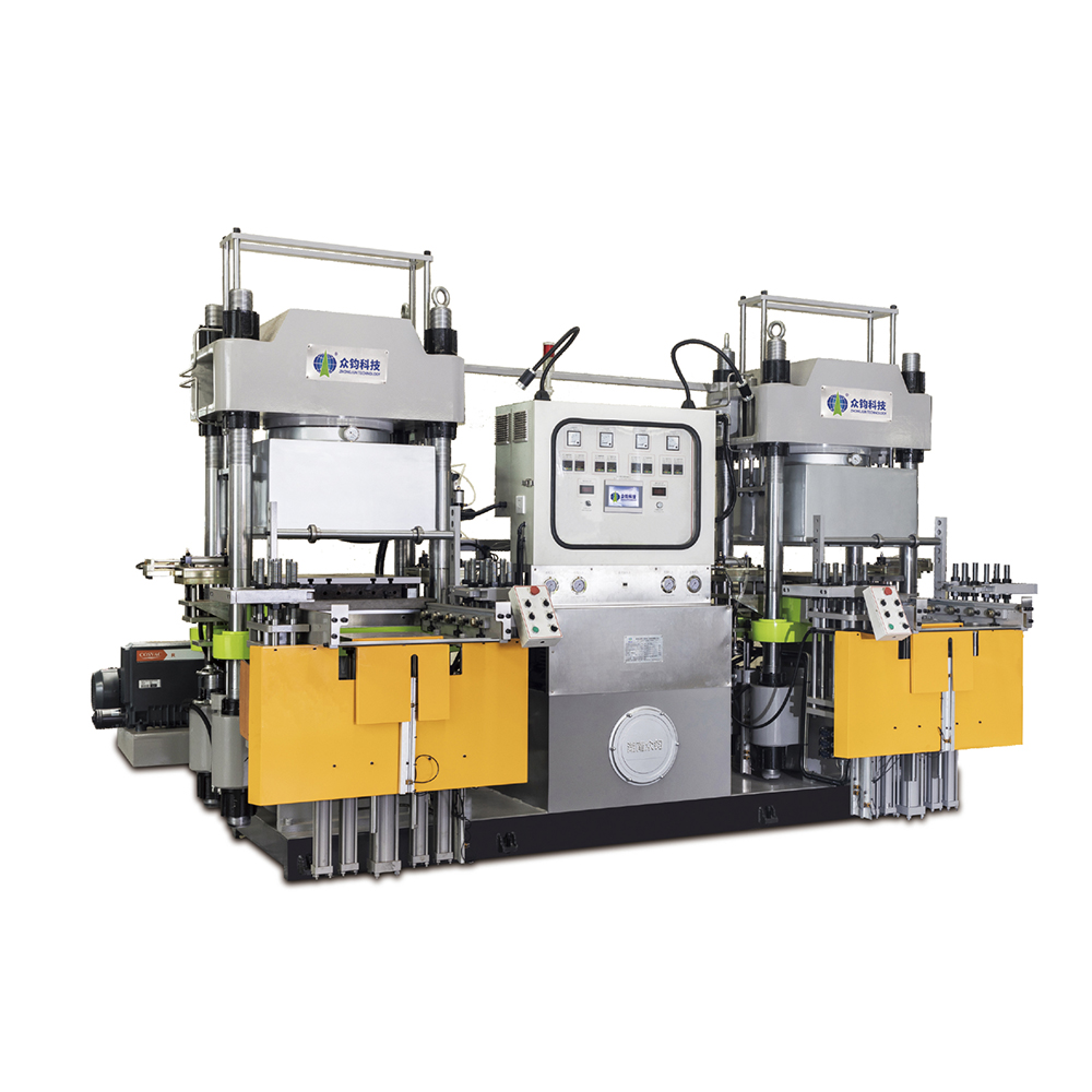 Vacuum flat vulcanizing machine (double machine )