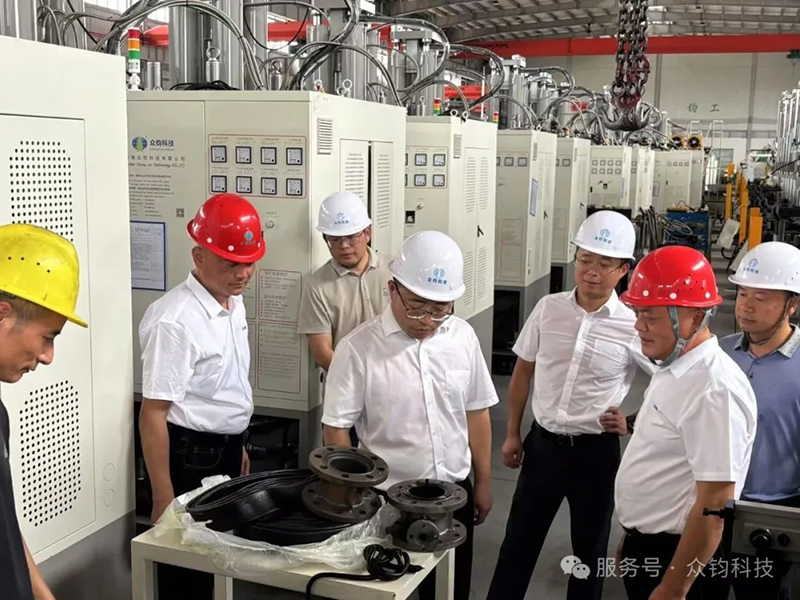 湘阴县委书记刘世奇率队走访调研众钧科技 锚定专精特新 强化科技培育 走好发展之路！